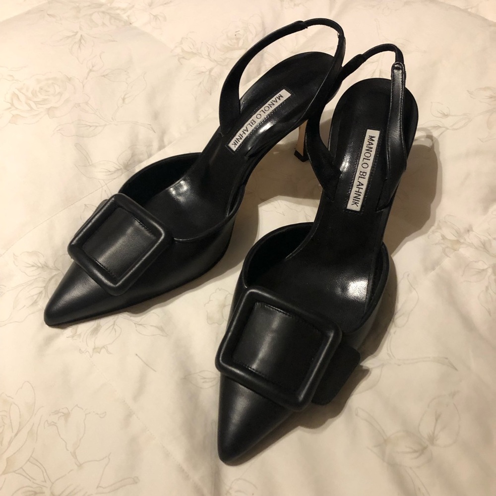 Manolo Blahnik Maysli slingbacks